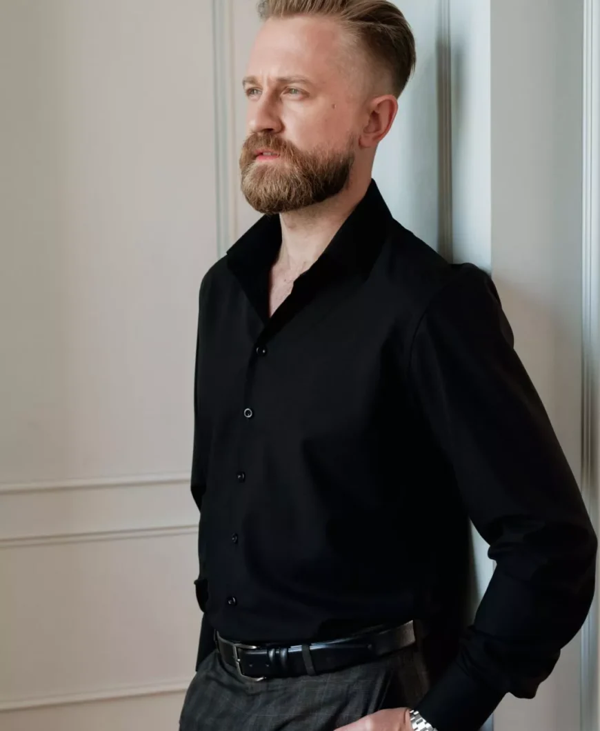 Camasa Barbati ML Art.87001 negru 1