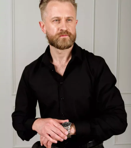 Camasa Barbati ML Art.87001 negru 2