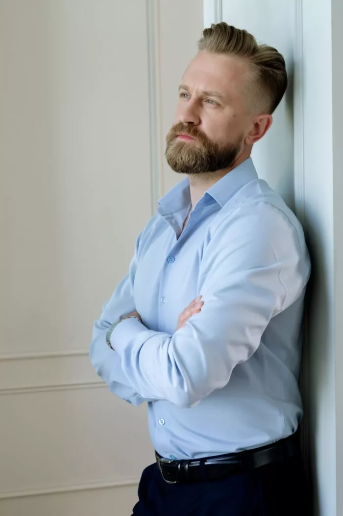 Camasa Barbati albastra ML Art.87001 1