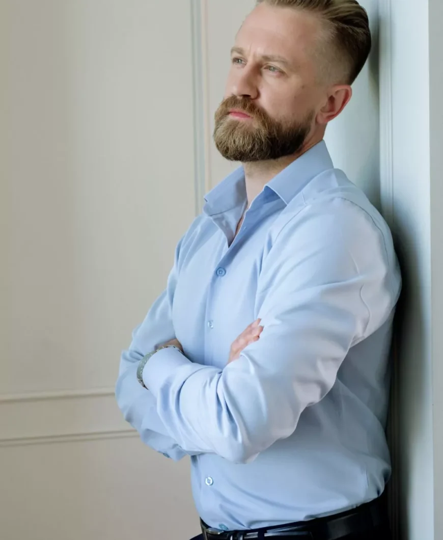 Camasa Barbati albastra ML Art.87001 1