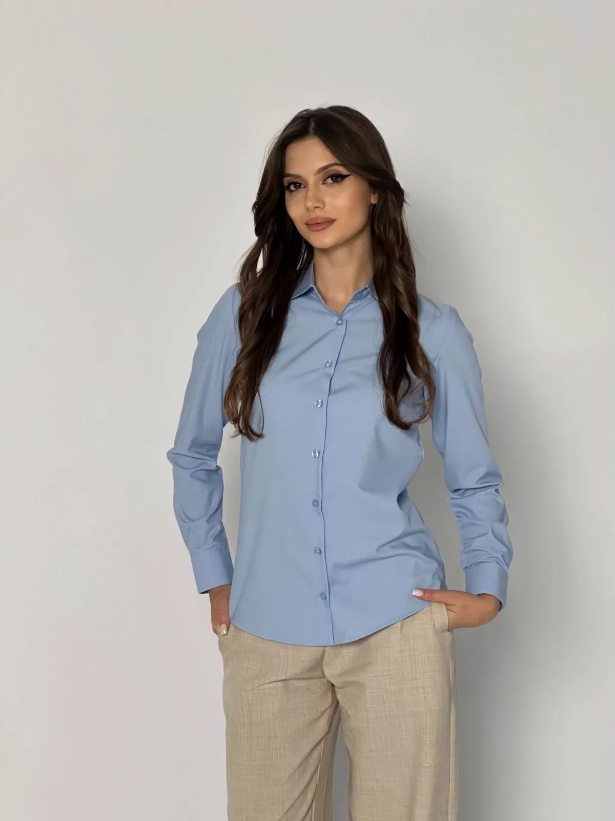 Camasa Femei albastra MLPB A.87001 Camasa Femei albastra MLPB A.87001