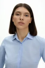 Camasa pentru Femei Albastra - imagine 2